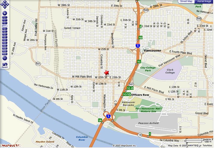 Vancouver Wa Map